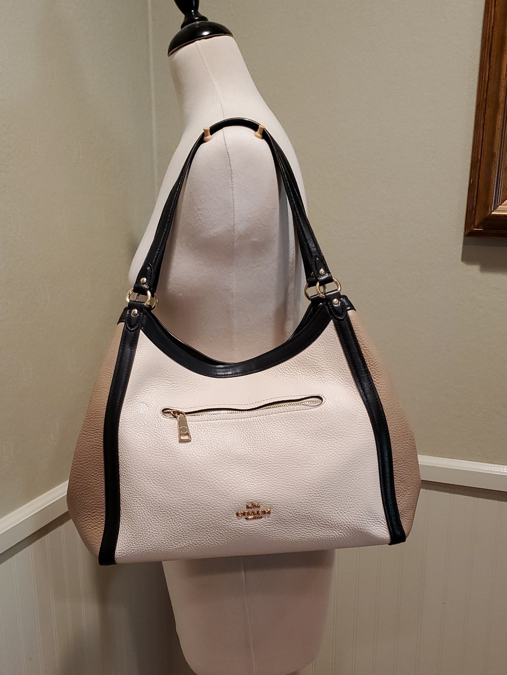Like NEW Coach Colorblock Kristy Shoulder Bag - Picture 4 of 14